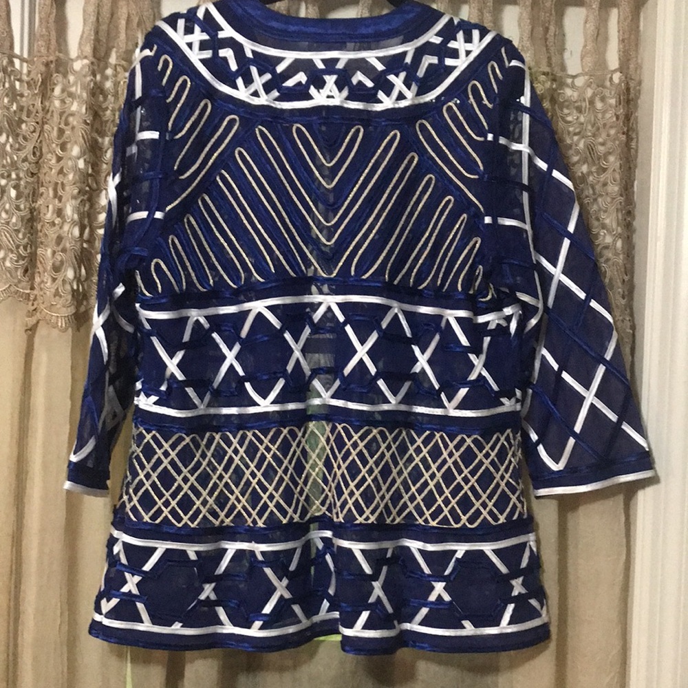 🐞Chico’s Travelers Lace Jacket - Picture 6 of 9